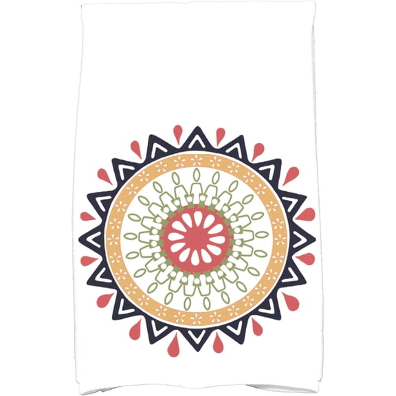 Simply Daisy 18" x 30" Mod Geometric Print Kitchen Towel