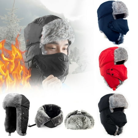 Tsv Tsv Trooper Trapper Hat Winter Windproof Ski Hat With Ear