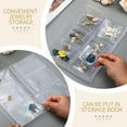 thumbnail image 4 of PVC Jewelry Pouches Clear Zipper Bags Anti Oxidizing Earrings Storage Bags for Storage, 4 of 9