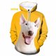 thumbnail image 3 of Nueva moda Bull Terrier 3D impreso hombres y mujeres sudaderas con capucha ropa casual perro Bull Terrier manga larga ropa de calle con capucha, 3 of 5