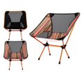 thumbnail image 4 of Chaise Pliante Pêche Camping Randonnée Jardinage Siège Portable avec Pochette de Rangement, 4 of 8
