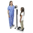 thumbnail image 2 of DETECTO 338 Mechanical Physician Beam Scale with Wheels/Height Rod, Dual Reading KG/LB, 2 of 3