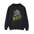 thumbnail image 1 of Beetlejuice Womens Purple Circle Sweatshirt, 1 of 3