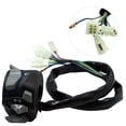 thumbnail image 3 of 2 piezas LED interruptor de manillar de motocicleta bocina impermeable izquierda derecha para Niu Con luz LED azul Zulema, 3 of 8