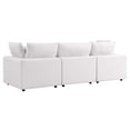 thumbnail image 4 of Modway Commix Overstuffed Outdoor Patio Sofa in White, 4 of 10