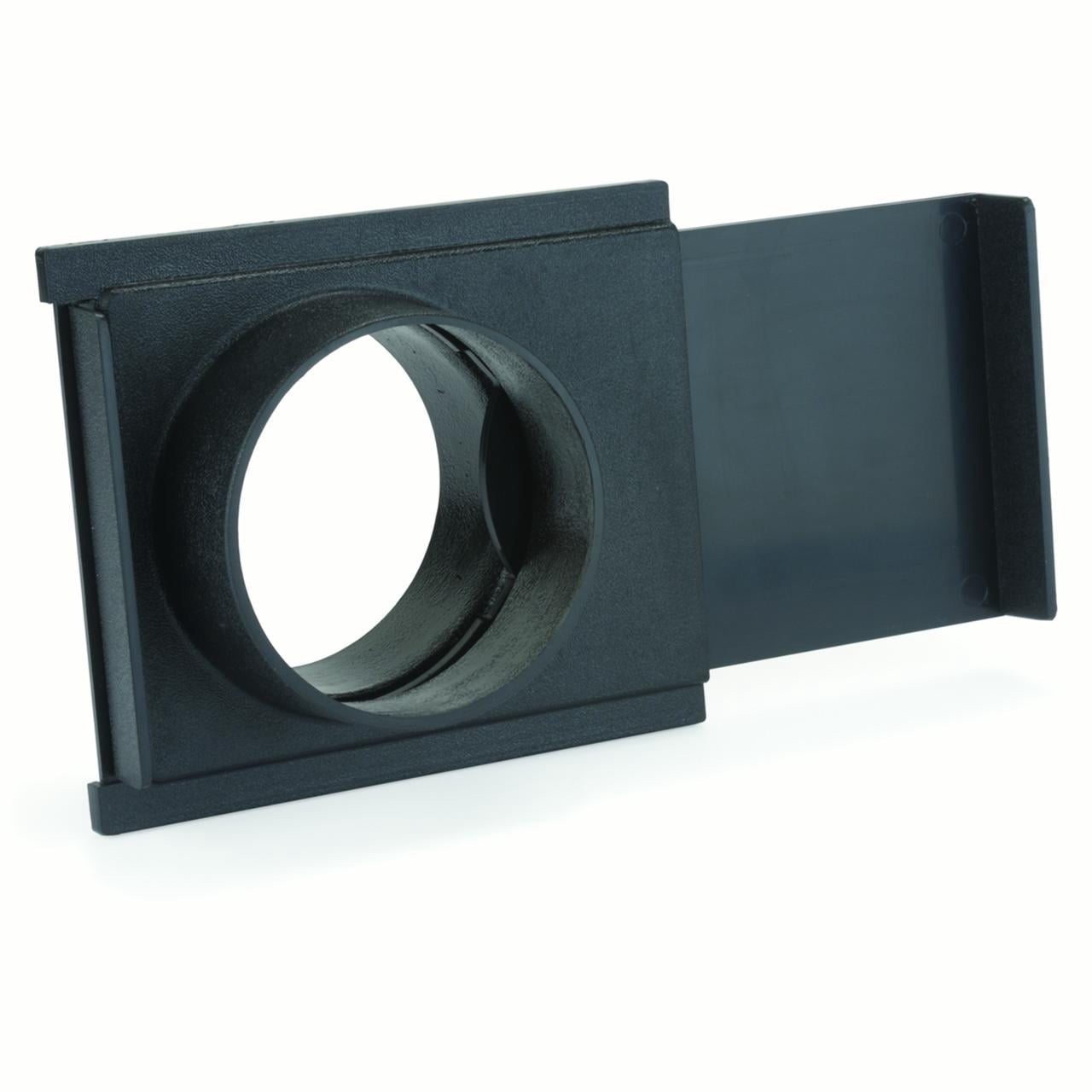 Woodriver Dust Connection 4" Od Self Clearing Abs Blast Gate Fitting