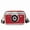 Red, variant on Vintage Camera Shaped Crossbody Bag - PU Leather Color-Blocked Cute Clutch Shoulder Bag (Not for 12 & Under)