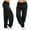 Black, variant on GaThRRgYP Women's Casual Pants & Capris,Womens Autumn Winter Wide Leg Yoga Sports Loose Casual Long Pants Trousers