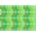 thumbnail image 1 of Ahgly Company Indoor Rectangle Patterned Emerald Green Area Rugs, 5' x 7', 1 of 6