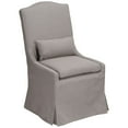 thumbnail image 2 of 55 Downing Street Juliete Peyton Slate Gray Slipcover Dining Chair, 2 of 9