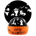 thumbnail image 1 of Halloween Lightshow Projection Tabletop ShadowLights Friendly & Spooky Ghosts (White), 1 of 6