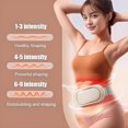 thumbnail image 4 of LmnLft Cordless Abdominal Massager with Heating Function - 6 Modes & 9 Intensity Levels for Muscle Relaxation, Portable Belt for Home/Office Use, 4 of 8