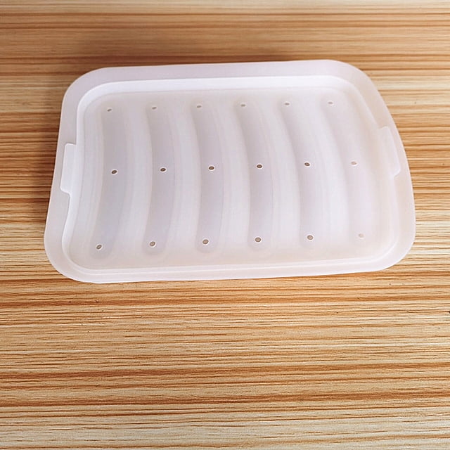 Molde de silicona para salchichasMolde para hornear salchichas de jamón y hot dog caseroMolde para salchichas