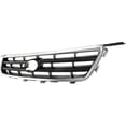 thumbnail image 2 of Grille For 2000-2001 Toyota Camry Sedan Chrome w/ Black Insert Plastic, 2 of 9