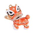 thumbnail image 2 of Creative Kirin Accessories Dance Alloy Keychain Retro Pendant Dance Ca, 2 of 8