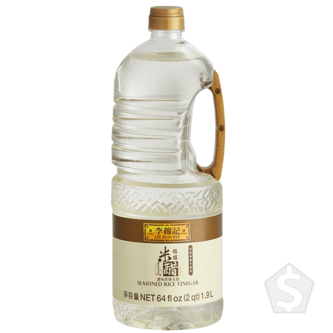 Lee Kum Kee Seasoned Rice Vinegar 1/2 Gallon - 6/Case