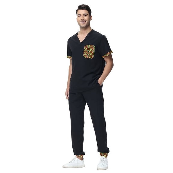 Modire Medical Themed Scrub Tops For Men
