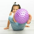 thumbnail image 2 of Fun and Function 8 inch Spiky Tactile Ball - Purple, 2 of 9