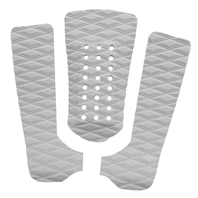 3X EVA Skimboard Paddle Board Longboard Pad , Blanco DYNWAVEMX Almohadilla de tracción para tabla de surf