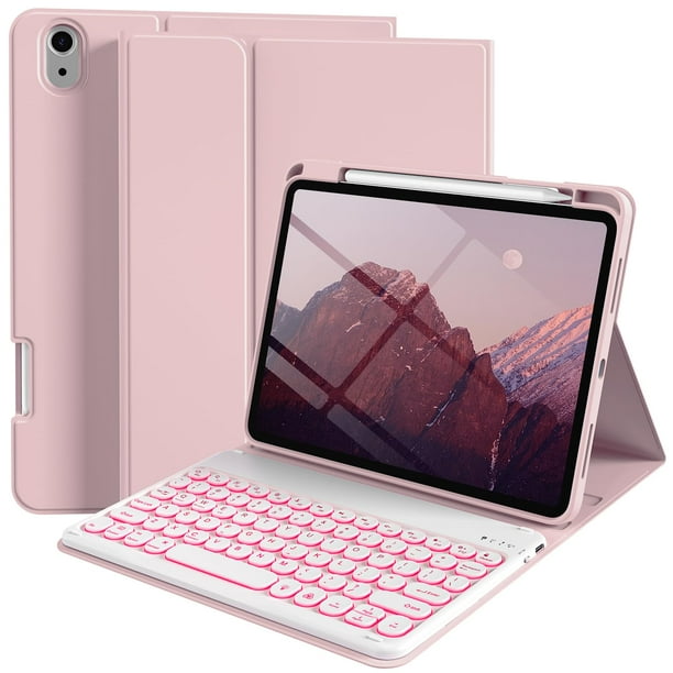 Funda para iPad con teclado kenke para iPad 11/10th Gen 11/10.9"
