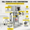 thumbnail image 4 of BENTISM 10L/22lbs Sausage Stuffer 2 Speed CE&SGS Standards Stainless Steel Vertical Sausage Maker, 4 of 9