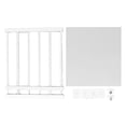 thumbnail image 1 of Tension Rod Shelf Adjustable Length Space Saving Nail Free Expandable Closet Shelf for Cabinet Wardrobe 16.5in Width 50‑80cm / 19.7‑31.5in Length, 1 of 4