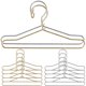 thumbnail image 1 of 20 perchas en miniatura para ropa de muñecas, perchas para ropa de casa en miniatura, 1 of 7