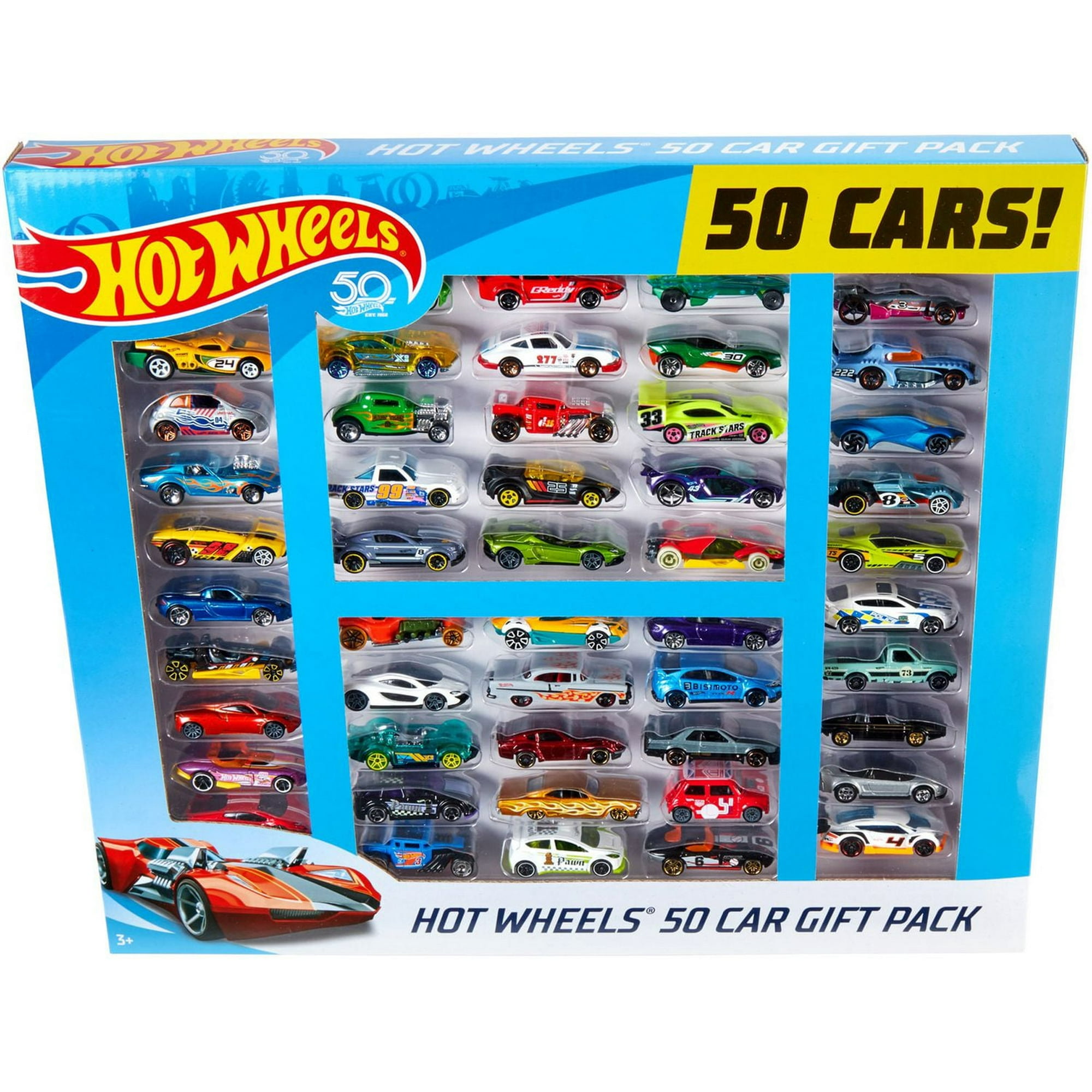 Hot Wheels Ultimate Collection 1:64 Scale 50-Pack Hot Wheels Die