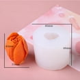 thumbnail image 4 of Molde de silicona para velas,Molde de silicona 3D para velas,molde para capullos de tulipán,bricolaje,Adornos para hornear hechos con resina epoxi y flores,Suministros para hacer jabón Velas, 4 of 8
