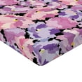 thumbnail image 4 of Ambesonne Abstract Boho Fitted Sheet, Floral Contemporay, Twin XL Size, Fuchsia Pale Pink Cream, 4 of 5