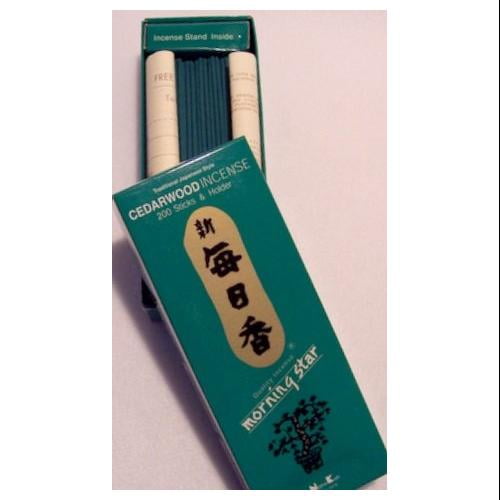 2 BOX of 200 Stick Japanese Nippon Kodo Morning Star VANILLA Incense 400 Stick 