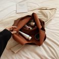 thumbnail image 2 of Bolso Hombro Mujer PU Slouchy Hobo Bag Gran Capacidad Vintage Shopper, 2 of 9