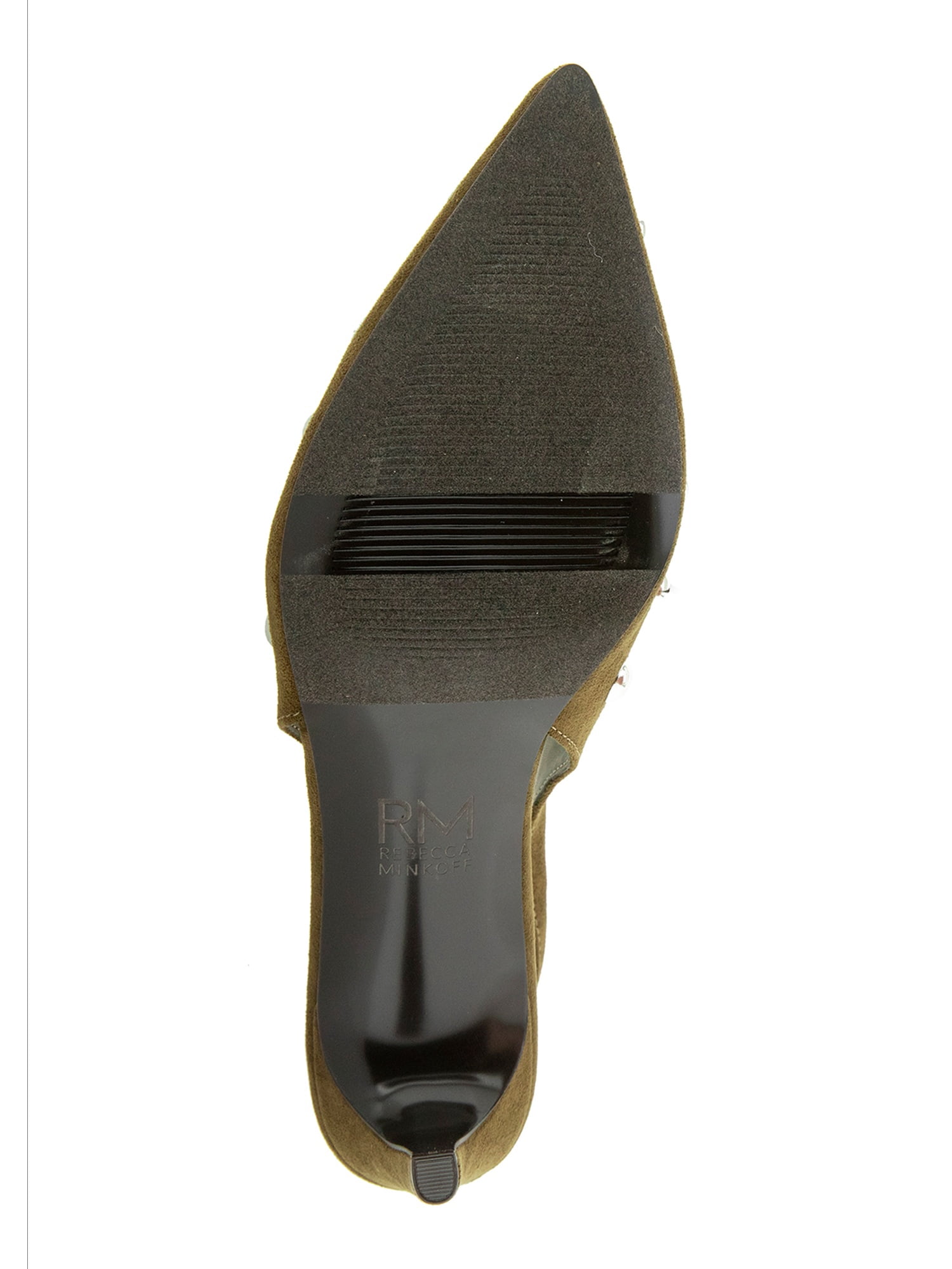 RM by Rebecca Minkoff Women's Leena Studded Pointed Toe Slingback Heel