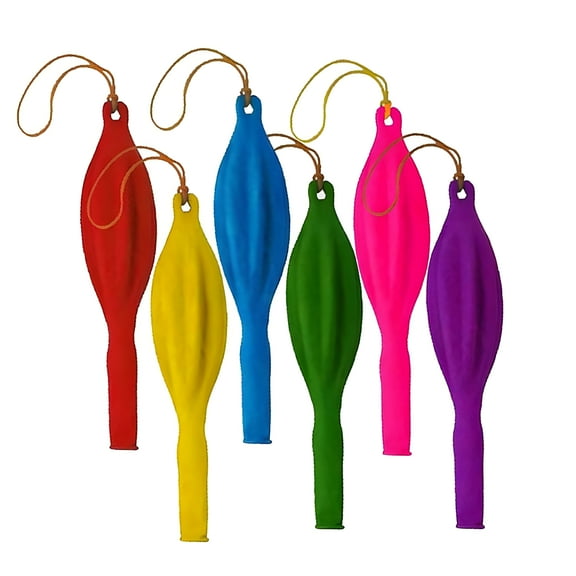 BESTSKY Large Punch Balloons For Kids - 18 Inch Strong Punching Balloons For Indoor Or Outdoor Fun - Party Bag Fillers For Kids In Assorted Colours