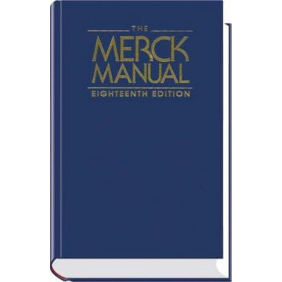 Pre-Owned The Merck Manual of Diagnosis and Therapy (Hardcover) 0911910182 9780911910186