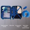thumbnail image 4 of Jetstream® 3-Piece Hardside Carry-On Luggage Set – 20" Rolling Spinner Carry On Suitcase, Memory Foam Travel Pillow & Stainless Steel Water Bottle, 4 of 11