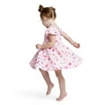 thumbnail image 5 of Paris Hilton x Monica + Andy Organic Cotton Short Sleeve Let's Dance Dress, Sizes 12-18M-5T, 5 of 6