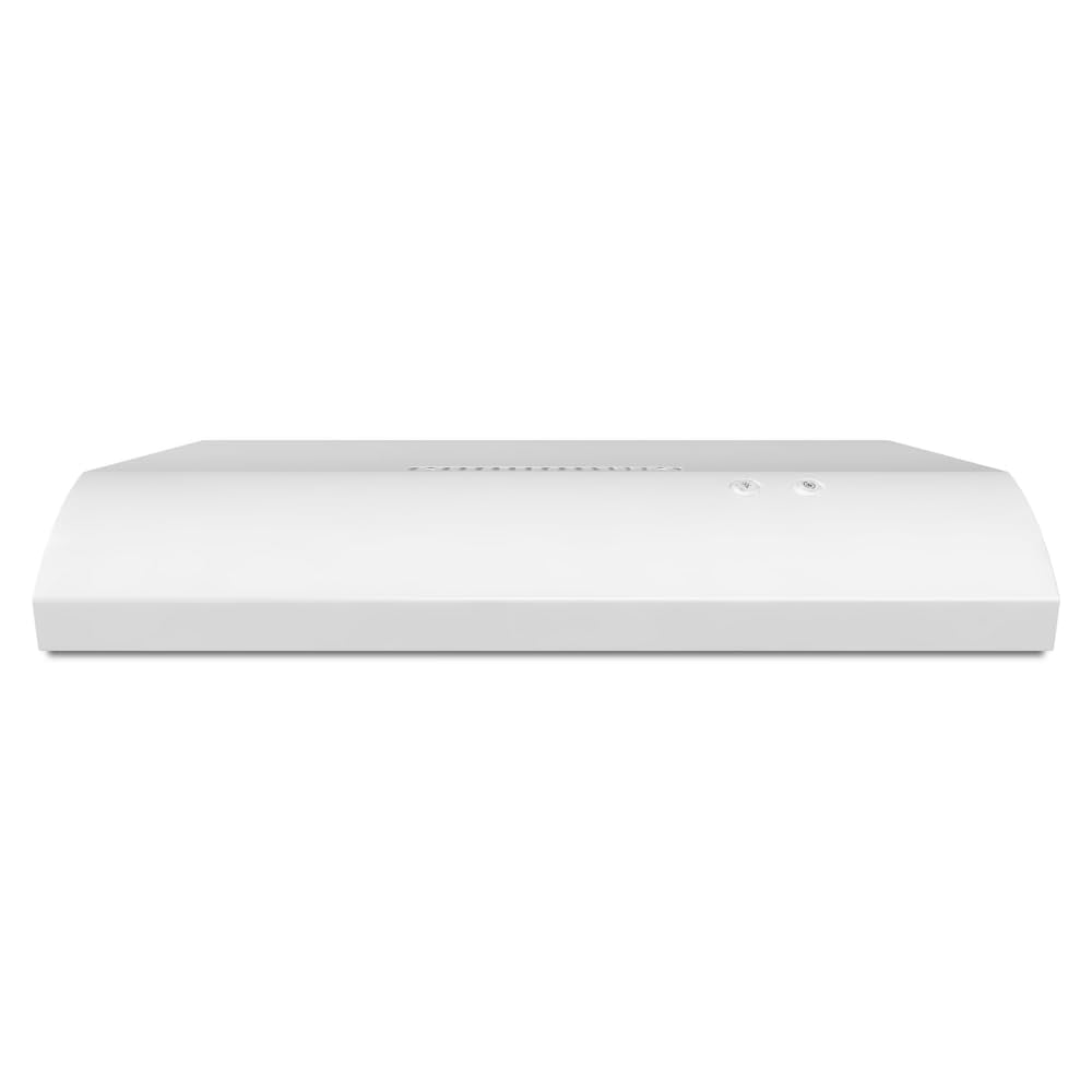 WHIRLPOOL GIDDS-1029935 30" 2-Speed Built-In Range Hood With Vent, White, 190 Cfm, 120V
