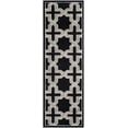 thumbnail image 3 of Safavieh Amherst Hermite Geometric Runner Rug, Anthracite/Gray, 2'3" x 7', 3 of 7