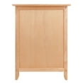 Winsome Wood Eugene Nightstand, Natural Finish, Bedside Table with