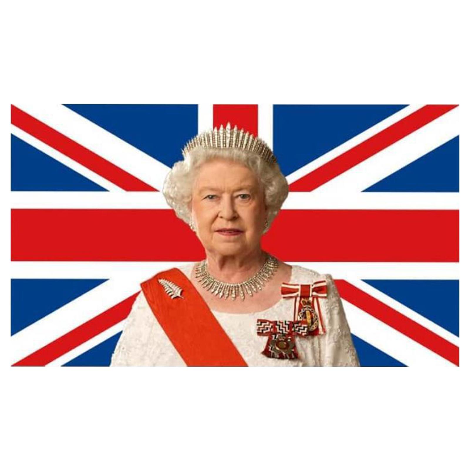 Sukalun Queen Elizabeth II Car Sticker Queen's Platinum Jubilee