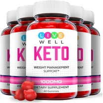 (5 Pack) Live Well Keto ACV Gummies - Supplement for Weight Loss - Energy & Focus Boosting Dietary Supplements for Weight Management & Metabolism - Fat Burn - 300 Gummies