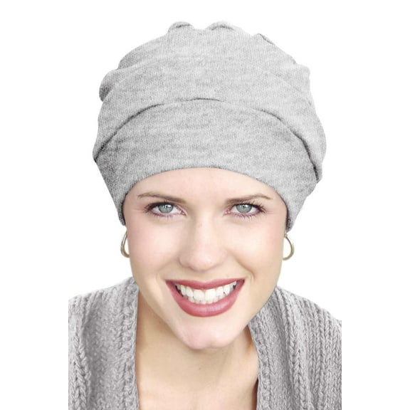100% Cotton Cancer Turban: Three Seam Cancer Hat for Chemo Patients