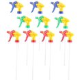 thumbnail image 1 of 10pcs Spray Bottles Trigger Sprayer Nozzles Chemical Resistant Spray and Tips Replacement Parts Plastic Spray Bottles Watering (Random Color), 1 of 7