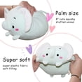 thumbnail image 2 of Kiddopark 8 inch Cute Elephant Squishy Plush Hugging Pillow,Super Soft Cartoon Stuffed Animal Toy Gifts for Bedding, 2 of 4