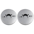 thumbnail image 1 of 2pcs Car Chrome Pancake High Air Flow Air Filter For All 1 Inch Su Hs4 Carburettors 14x3cm, 1 of 5