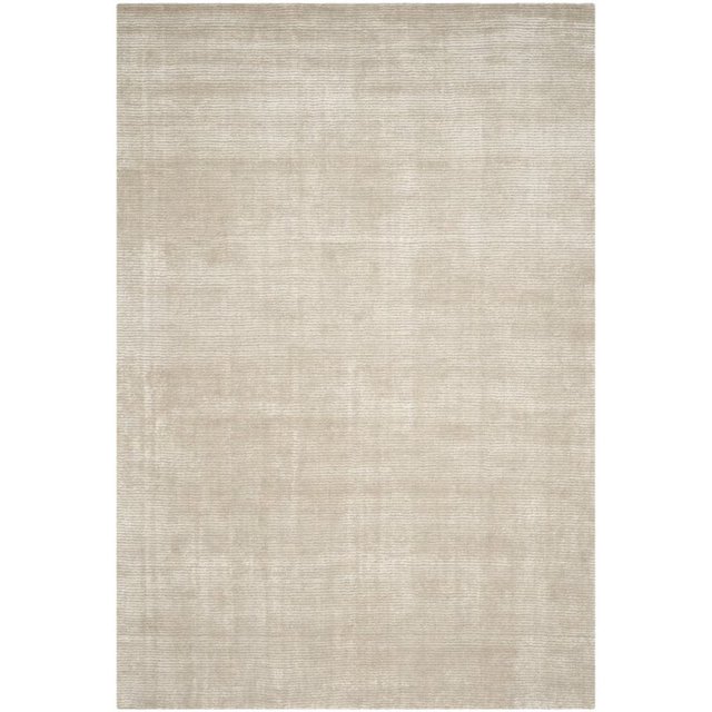 Safavieh Mirage 6' X 9' Loom Knotted Rug in Silver and Green