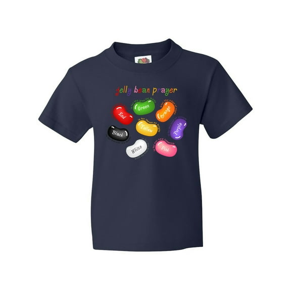 Inktastic Jelly Bean Prayer Youth T-Shirt
