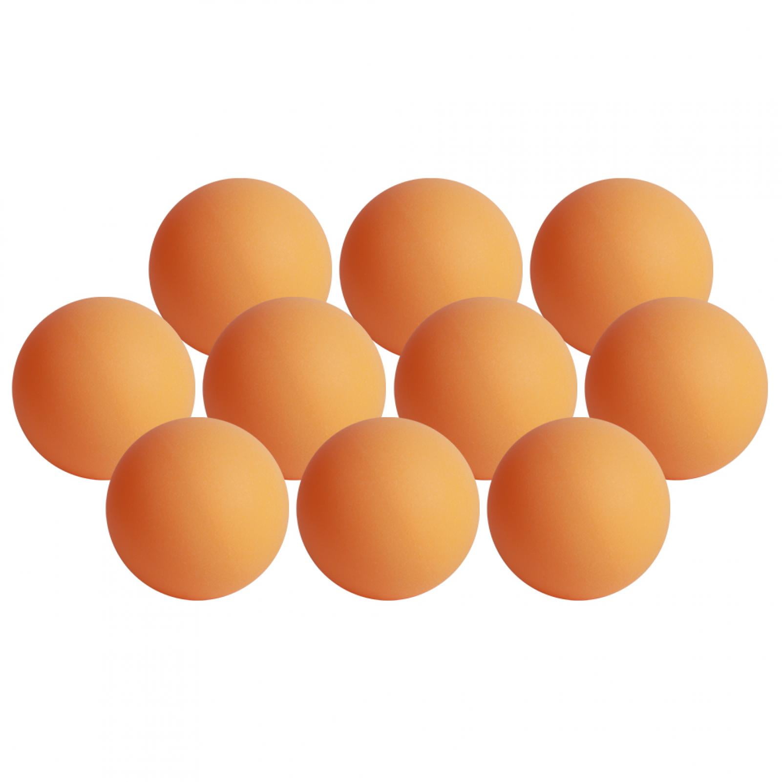 Dioche Table Tennis Ball Kit,10PCS Seamless Table Tennis Ball ABS Yellow Degradable 40+ Pong Match Accessory, Pong Ball