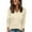 BJ10_Beige, variant on Womens Long Sleeve V Neck Sweaters 2025 Fall Casual Plain Classic Soft Loose Fit Basic Pullover Top Orange XL